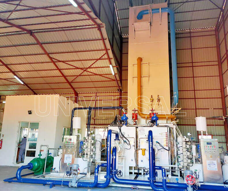 Oxygen & nitrogen gas separation plant